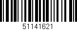 Código de barras (EAN, GTIN, SKU, ISBN): '51141621'