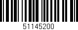 Código de barras (EAN, GTIN, SKU, ISBN): '51145200'