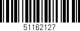 Código de barras (EAN, GTIN, SKU, ISBN): '51162127'