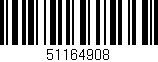 Código de barras (EAN, GTIN, SKU, ISBN): '51164908'