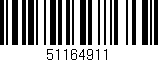 Código de barras (EAN, GTIN, SKU, ISBN): '51164911'