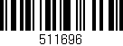 Código de barras (EAN, GTIN, SKU, ISBN): '511696'
