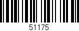 Código de barras (EAN, GTIN, SKU, ISBN): '51175'