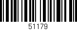 Código de barras (EAN, GTIN, SKU, ISBN): '51179'