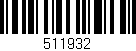 Código de barras (EAN, GTIN, SKU, ISBN): '511932'