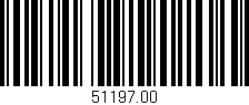 Código de barras (EAN, GTIN, SKU, ISBN): '51197.00'