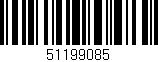Código de barras (EAN, GTIN, SKU, ISBN): '51199085'