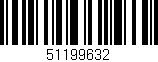 Código de barras (EAN, GTIN, SKU, ISBN): '51199632'