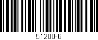 Código de barras (EAN, GTIN, SKU, ISBN): '51200-6'