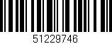 Código de barras (EAN, GTIN, SKU, ISBN): '51229746'