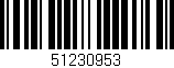 Código de barras (EAN, GTIN, SKU, ISBN): '51230953'