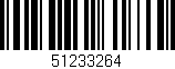 Código de barras (EAN, GTIN, SKU, ISBN): '51233264'