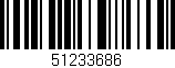 Código de barras (EAN, GTIN, SKU, ISBN): '51233686'