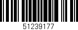 Código de barras (EAN, GTIN, SKU, ISBN): '51239177'
