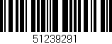 Código de barras (EAN, GTIN, SKU, ISBN): '51239291'