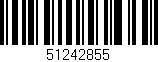 Código de barras (EAN, GTIN, SKU, ISBN): '51242855'