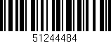 Código de barras (EAN, GTIN, SKU, ISBN): '51244484'