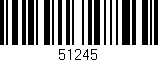 Código de barras (EAN, GTIN, SKU, ISBN): '51245'