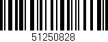 Código de barras (EAN, GTIN, SKU, ISBN): '51250828'