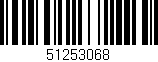Código de barras (EAN, GTIN, SKU, ISBN): '51253068'