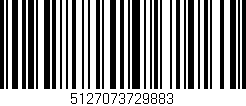 Código de barras (EAN, GTIN, SKU, ISBN): '5127073729883'