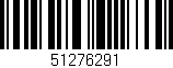 Código de barras (EAN, GTIN, SKU, ISBN): '51276291'