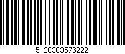 Código de barras (EAN, GTIN, SKU, ISBN): '5128303576222'