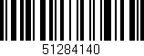 Código de barras (EAN, GTIN, SKU, ISBN): '51284140'
