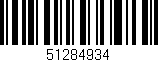 Código de barras (EAN, GTIN, SKU, ISBN): '51284934'