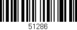 Código de barras (EAN, GTIN, SKU, ISBN): '51286'