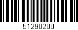 Código de barras (EAN, GTIN, SKU, ISBN): '51290200'