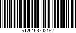Código de barras (EAN, GTIN, SKU, ISBN): '5129198792162'