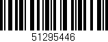 Código de barras (EAN, GTIN, SKU, ISBN): '51295446'