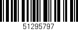 Código de barras (EAN, GTIN, SKU, ISBN): '51295797'