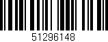 Código de barras (EAN, GTIN, SKU, ISBN): '51296148'
