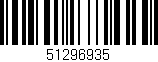 Código de barras (EAN, GTIN, SKU, ISBN): '51296935'