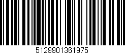 Código de barras (EAN, GTIN, SKU, ISBN): '5129901361975'
