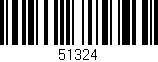 Código de barras (EAN, GTIN, SKU, ISBN): '51324'