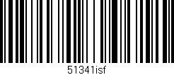 Código de barras (EAN, GTIN, SKU, ISBN): '51341isf'