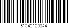 Código de barras (EAN, GTIN, SKU, ISBN): '51342128044'