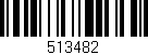 Código de barras (EAN, GTIN, SKU, ISBN): '513482'