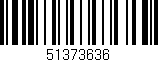 Código de barras (EAN, GTIN, SKU, ISBN): '51373636'