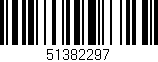 Código de barras (EAN, GTIN, SKU, ISBN): '51382297'