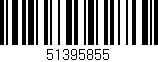 Código de barras (EAN, GTIN, SKU, ISBN): '51395855'