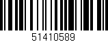 Código de barras (EAN, GTIN, SKU, ISBN): '51410589'