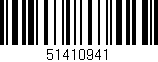Código de barras (EAN, GTIN, SKU, ISBN): '51410941'