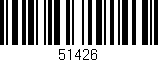 Código de barras (EAN, GTIN, SKU, ISBN): '51426'