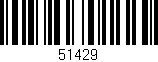 Código de barras (EAN, GTIN, SKU, ISBN): '51429'