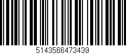 Código de barras (EAN, GTIN, SKU, ISBN): '5143566473439'