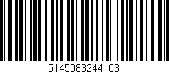 Código de barras (EAN, GTIN, SKU, ISBN): '5145083244103'